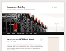 Tablet Screenshot of konsumen.org